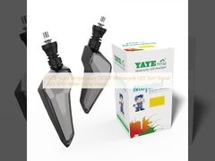 6500k Temperatura światła DC12V Motocykl LED światło sygnału skrętu z projektem lampy wodnej