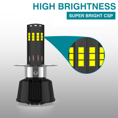 YAYE 100W 12000LM 8 Side Emitting H4 Led Motorcycle Headlight with Durable and Design