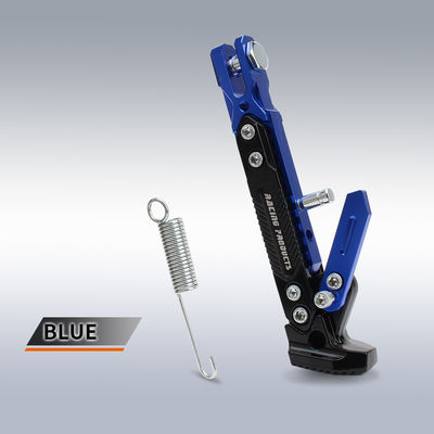 Motorcycle Kickstand Adjustable Side Feet Parking Rack Support Foot Frame Aluminum Alloy  Motorcycle Universal Tripod