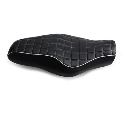 Motorcycle Stitched Two-up Front Rear Seat Cushion Driver Passenger Pillion Pad For Harley Sportster Iron XL 883 1200 48 72