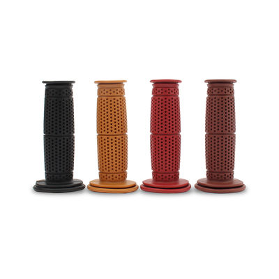 Retro Classic Motorcycle Handle Grips New Rubber Handlebar 22mm for Cafe Racer Vintage Bike Universal Fitment Cafe Racer Vintage