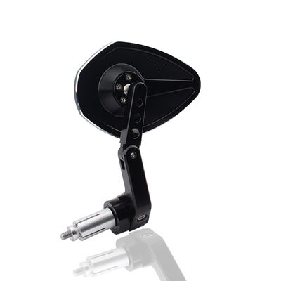 Diamond Shaped Mirror Suitable for 22mm Handle Width Adjustable Motorcycle Rearview Mirror Motorcycle Universal Accessories