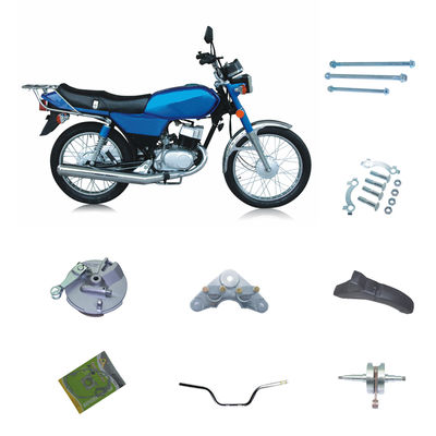 AX100 Complete Motorcycle Engine Spare Parts and Body Accessories for AX100 Motorcycle Chain Motorcycle Clutch Plate
