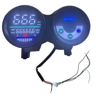 Factory Price CT 100 Digital Meter New Plastic Motorcycle Speedometer for Bajaj Boxer CT100