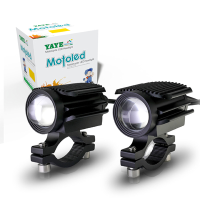 3570CSP YYFJD-JRY YAYE Motocykl LED Mini Spot Light 16W 1600LM AC DC 8V 80V Żółty Biały