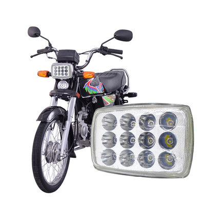 Reflektor LED do motocykla CD70 CG125 z DRL 12V IP67